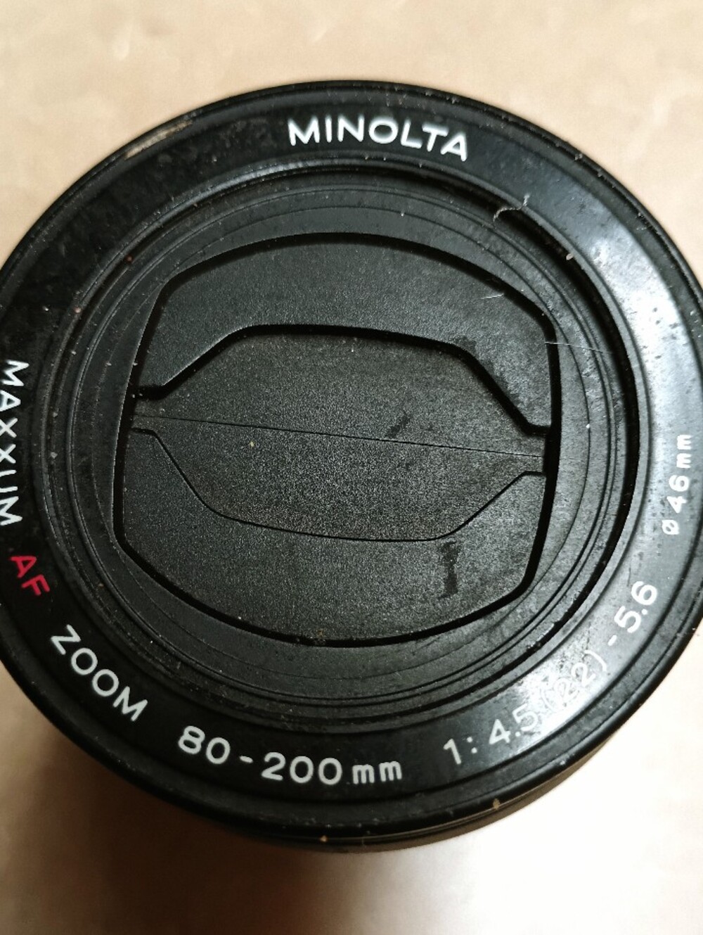 Minolta MAXXUM AF  35mm Zoom 80-200 1:45 (22) -56 Zoom Lens